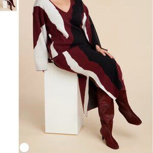 Eloquii Calf Hair Kitten Boots sz 8 and sz 9